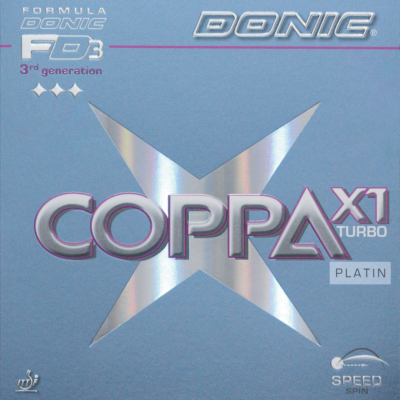Donic Coppa X1 Turbo Platin