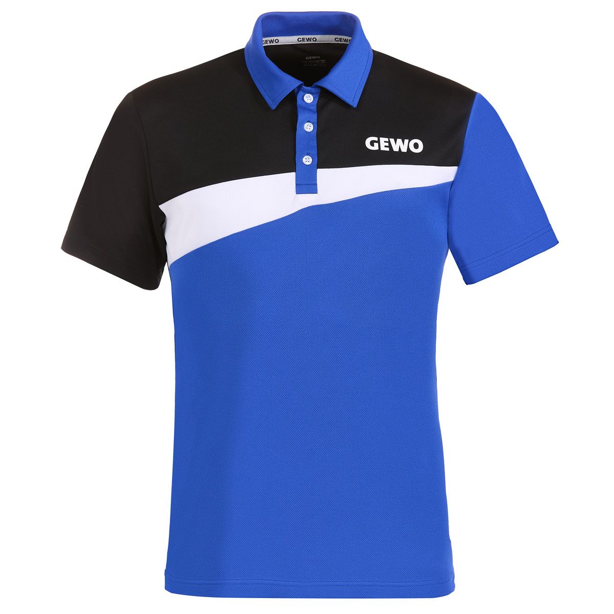 Gewo shirt Fondi II royal/black