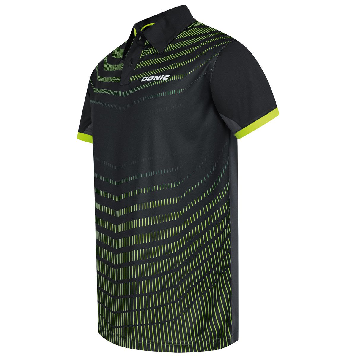 Donic shirt Kava black/lime