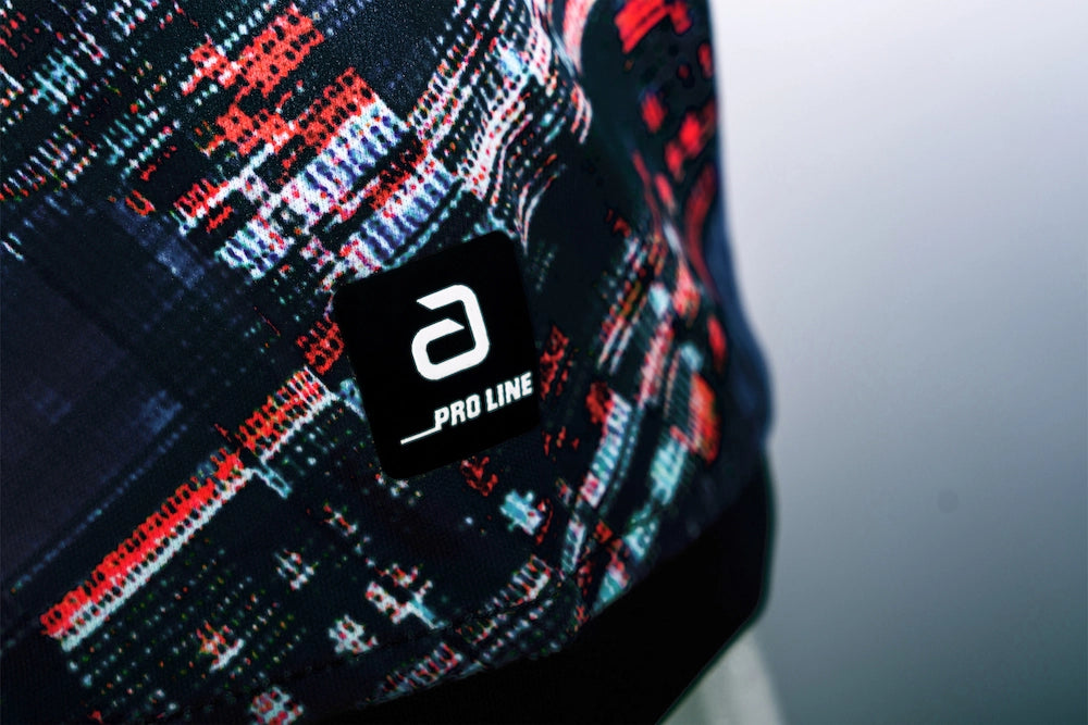 Andro Shirt Tooper black/neon red