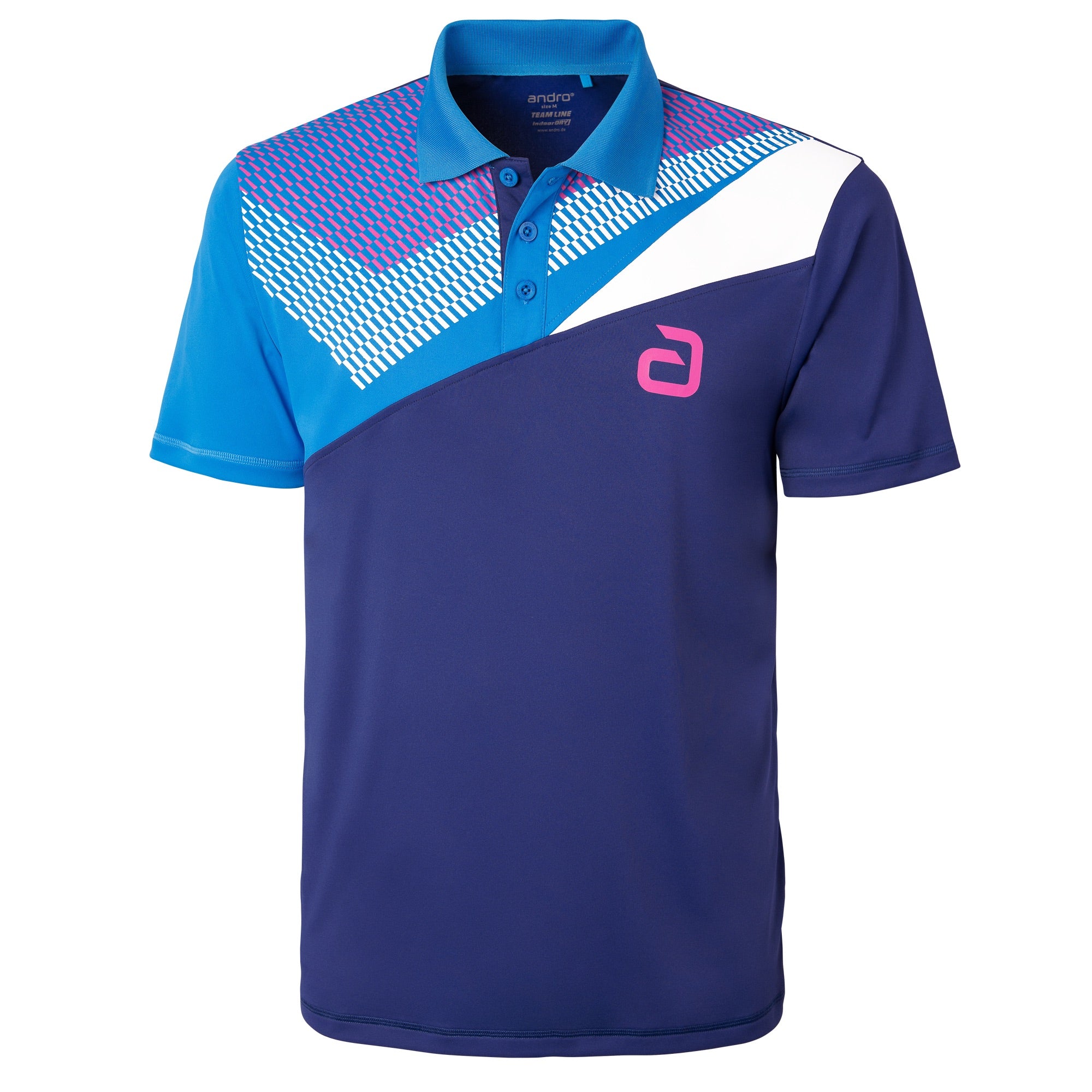 Andro Shirt Lavor dark blue/blue