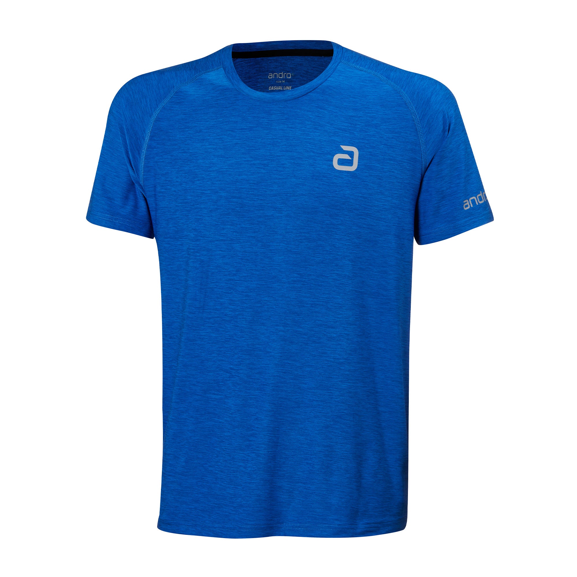 Andro Shirt Melange Alpha ocean  blue